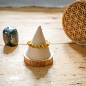 Bracelet Œil de tigre doré