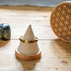 Bracelet Oeil de Tigre et Calcite