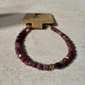 Bracelet Tourmaline rose